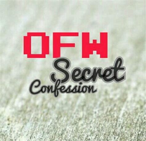 pinoy sex confessions|Secret Life Of An Ofw .